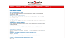 Desktop Screenshot of enlacemedios.info